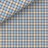 Twill Carreaux Bleu Orange
