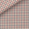 Twill Carreaux Marron Orange