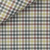 Twill Carreaux Vert Marron