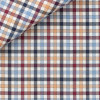 Twill Carreaux Beige Bleu