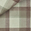 Twill Carreaux Marron Vert