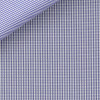 Popeline Carreaux Bleu