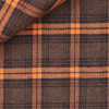 Twill Carreaux Marron