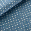 Denim Motif Bleu