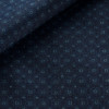 Denim Motif Bleu