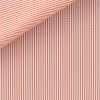 Popeline Rayé Orange