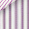 Popeline Rayé Violet