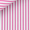 Twill Rayé Fuschia