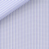 Popeline Rayé Bleu
