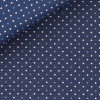 Popeline Motif Bleu