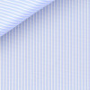 Popeline Rayé Bleu