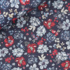 Flanelle Motif Bleu