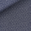 Popeline Motif Bleu