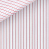 Twill Rayé Rouge