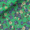 Popeline Motif Vert