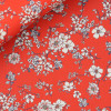 Popeline Motif Orange