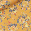 Popeline Motif Jaune