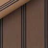 Twill Rayé Marron