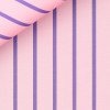 Twill Rayé Rose