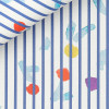 Twill Motif Bleu