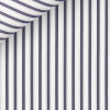 Twill Rayé Bleu