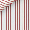 Twill Rayé Rouge