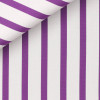 Popeline Rayé Violet