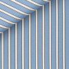 Popeline Rayé Bleu