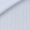 Twill Rayé Bleu