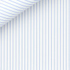Twill Rayé Bleu