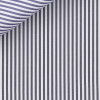 Popeline Rayé Bleu