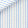 Popeline Rayé Bleu