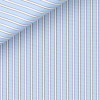 Popeline Rayé Bleu