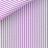Popeline Rayé Violet
