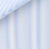 Popeline Rayé Bleu