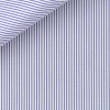Popeline Rayé Bleu