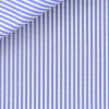 Popeline Rayé Bleu