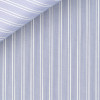 Popeline Rayé Bleu