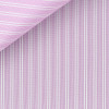 Popeline Rayé Violet