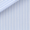 Popeline Rayé Bleu