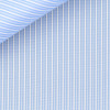 Popeline Rayé Bleu
