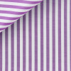 Popeline Rayé Violet