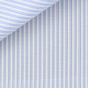 Popeline Rayé Bleu