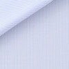 Popeline Rayé Bleu