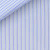 Popeline Rayé Bleu