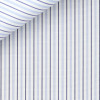 Popeline Rayé Bleu
