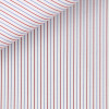 Twill Rayé Rouge