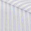 Twill Rayé Bleu