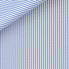 Popeline Rayé Bleu