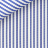 Popeline Rayé Bleu